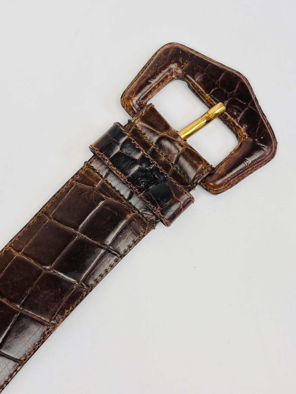 Vintage Leather Furla Belt