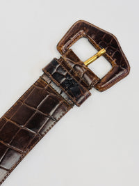 Vintage Leather Furla Belt