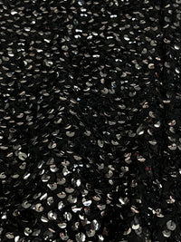 Vintage Black Sequin Jacket / Top