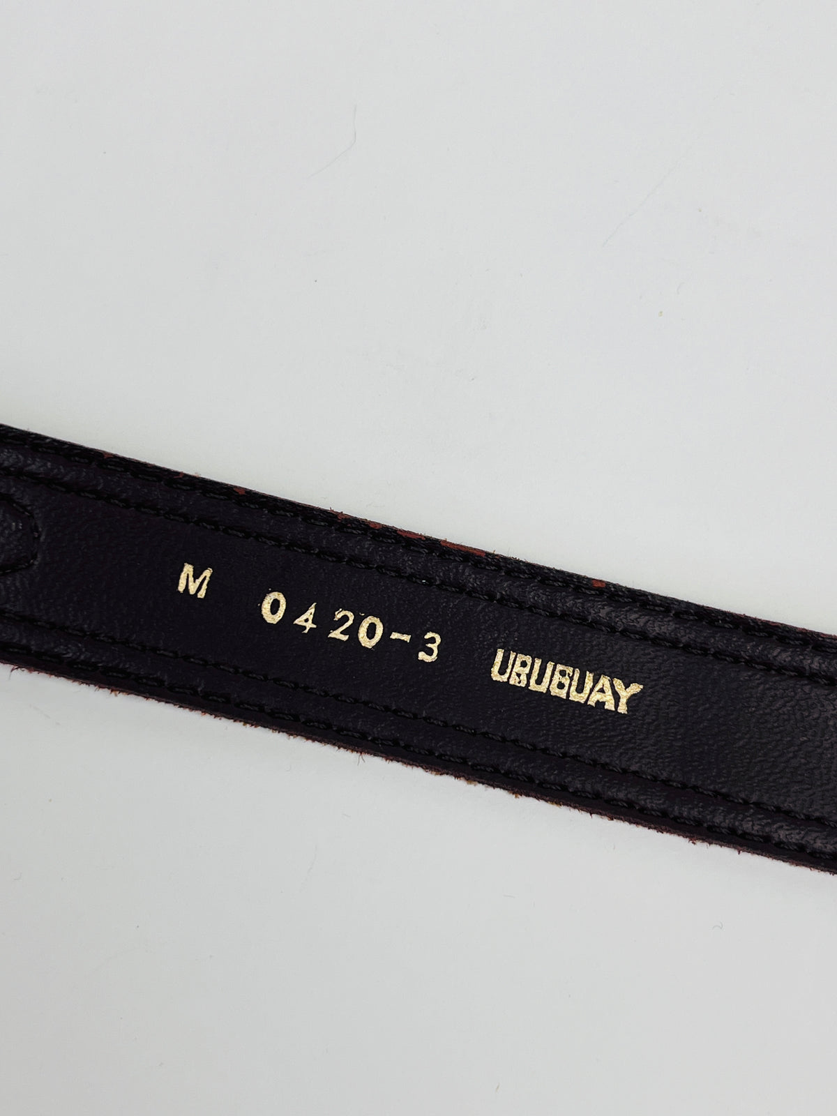 Vintage Leather Belt