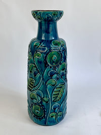 Mid-Century Modern Floral Vase by Bay Keramik