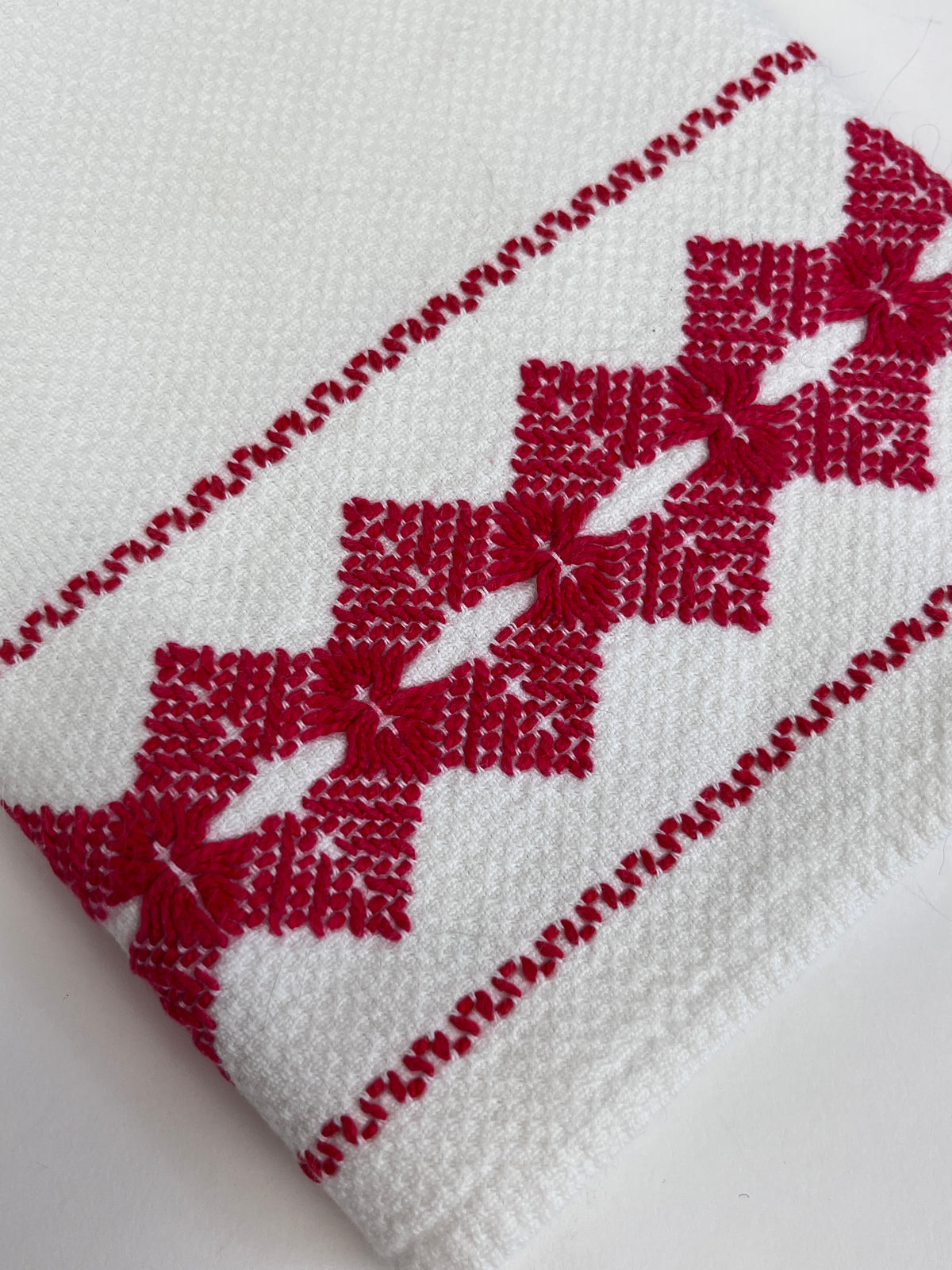 Vintage Swedish Embroidered Guest Towels