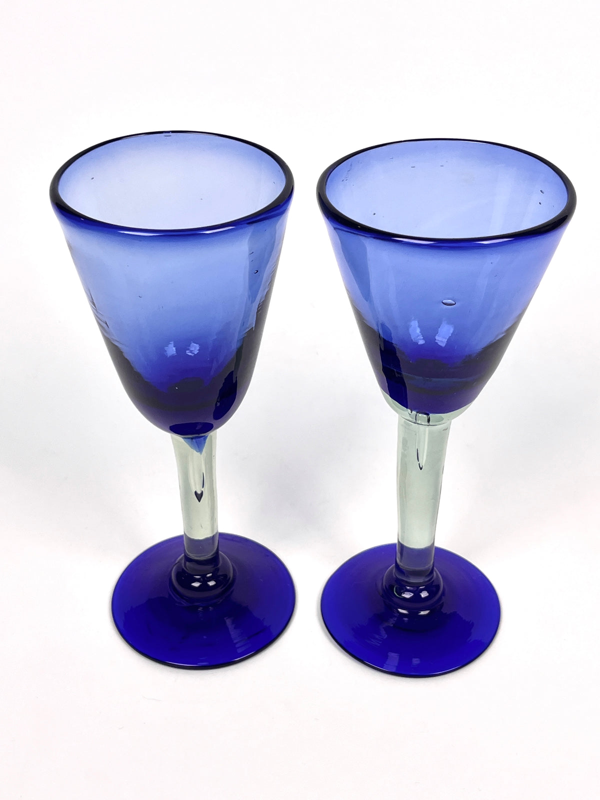 Vintage Blown Glass Stemware