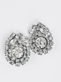 Vintage Rhinestone Earrings