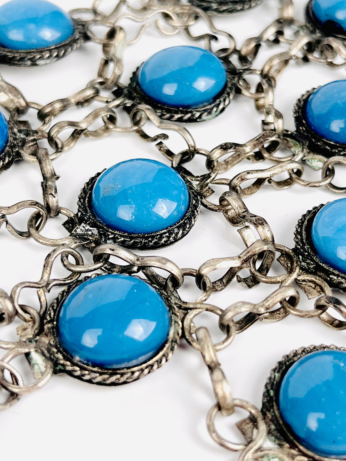Vintage Tribal Bib Necklace