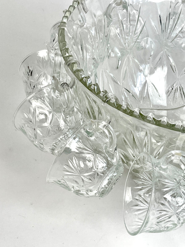 Vintage Punch Bowl Set