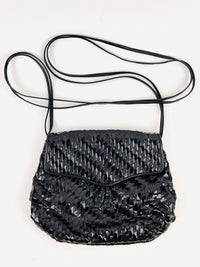 Vintage Woven Leather Bag