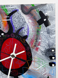 Vintage Postmodern Clock by David Scherer