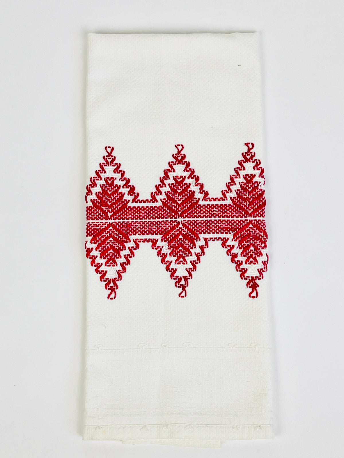 Vintage Swedish Embroidered Guest Towels