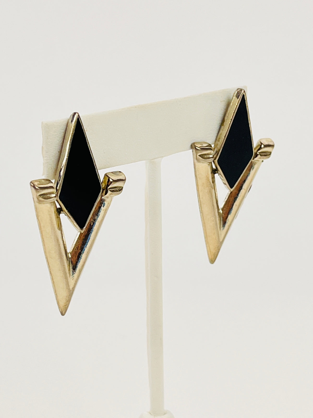 Vintage Silver Tone Costume Earrings