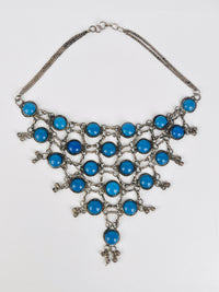 Vintage Tribal Bib Necklace