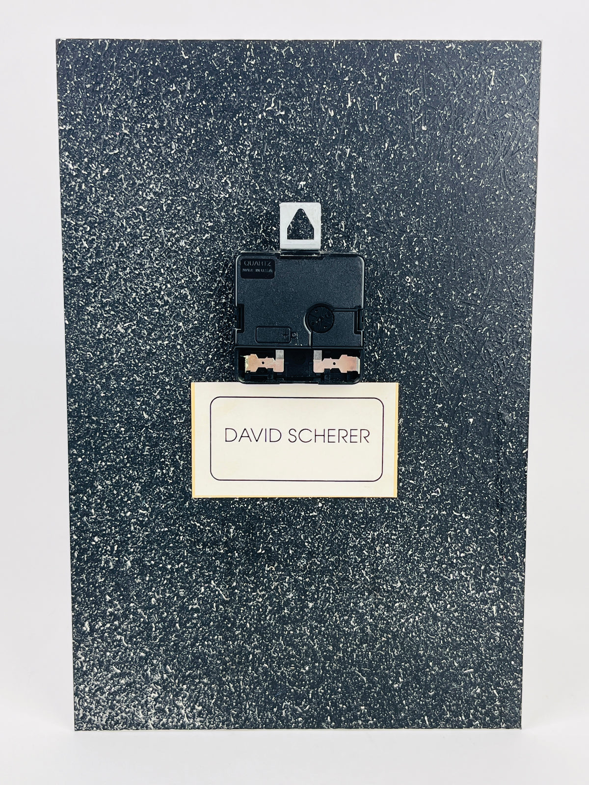 Vintage Postmodern Clock by David Scherer