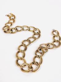 Vintage Bronze Link Chain Belt