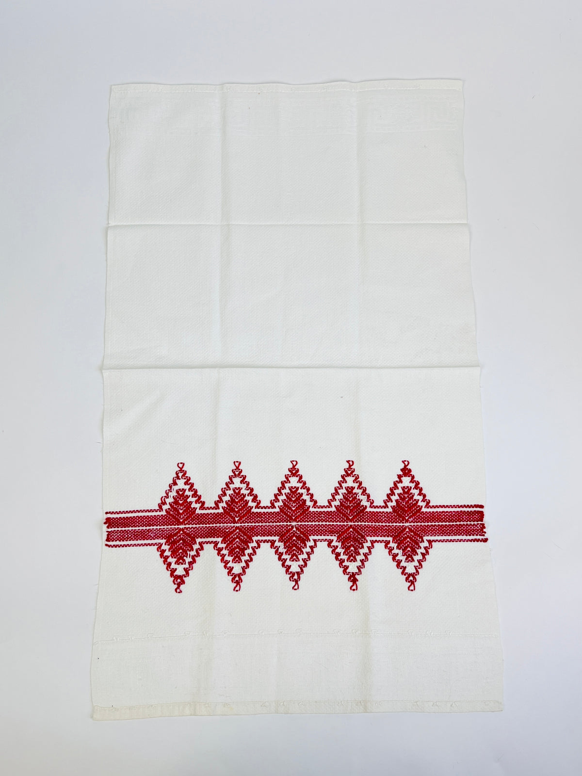 Vintage Swedish Embroidered Guest Towels