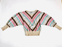 Vintage Chevron Sparkle Top