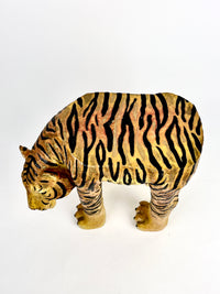 Vintage Tiger Plant Stand