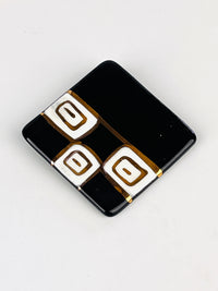 Vintage Handmade Ceramic Brooch