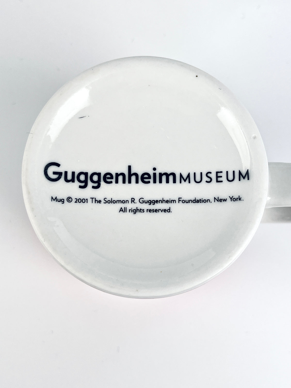 Vintage Guggenheim Museum Mug, 2001