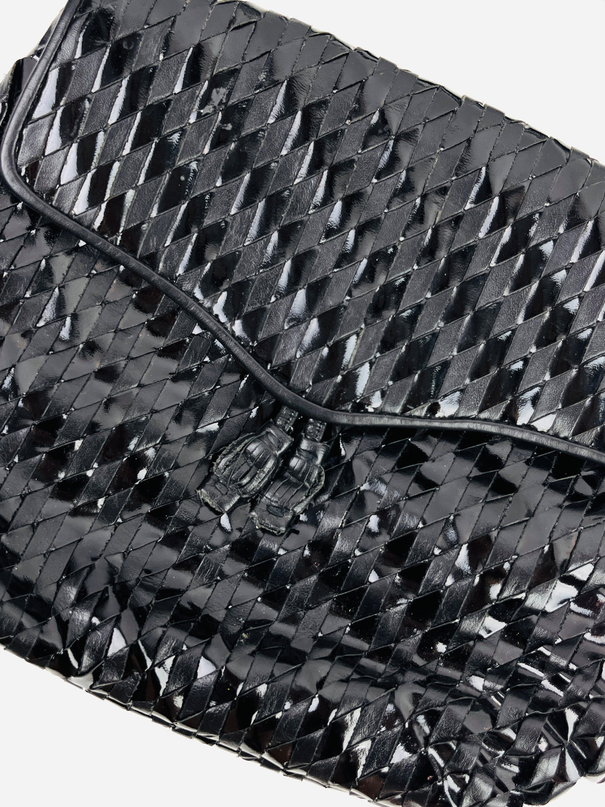 Vintage Woven Leather Bag
