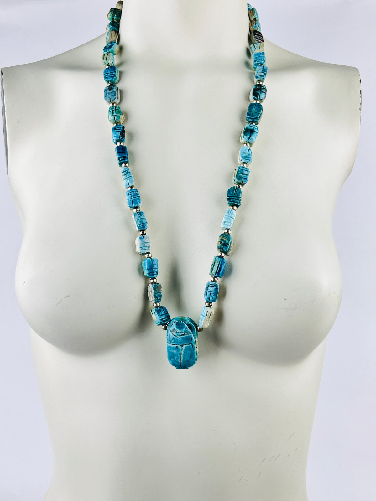 Vintage Scarab Necklace