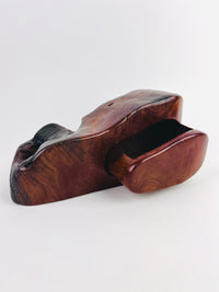 Vintage Carved Wood Box