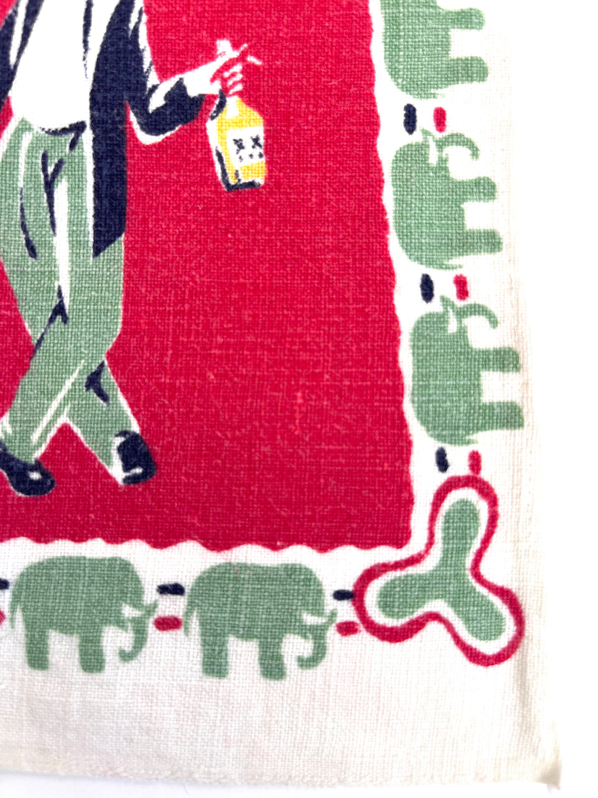 Vintage 1950s Mid-Century Bar Towel