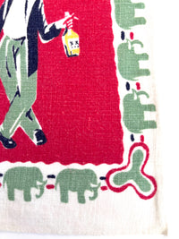 Vintage 1950s Mid-Century Bar Towel