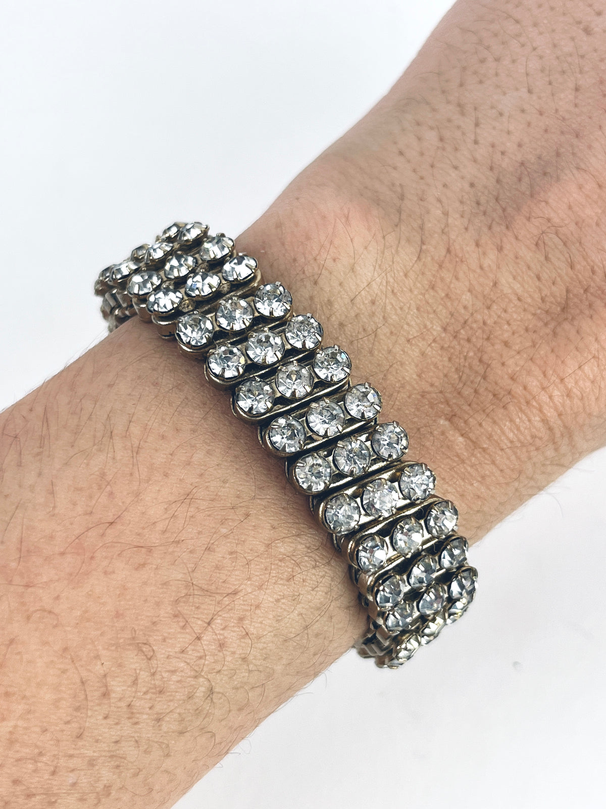 Vintage Rhinestone Bracelet