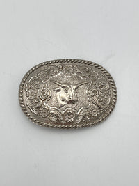 Vintage Bull Belt Buckle