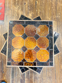 Vintage MCM Tile Top Stacking Tables, Set of 3