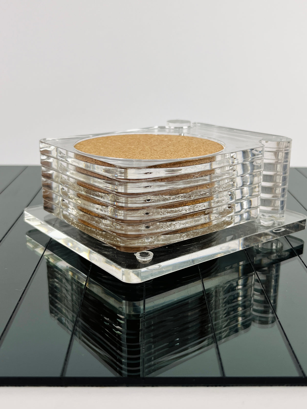 Vintage Lucite Coasters