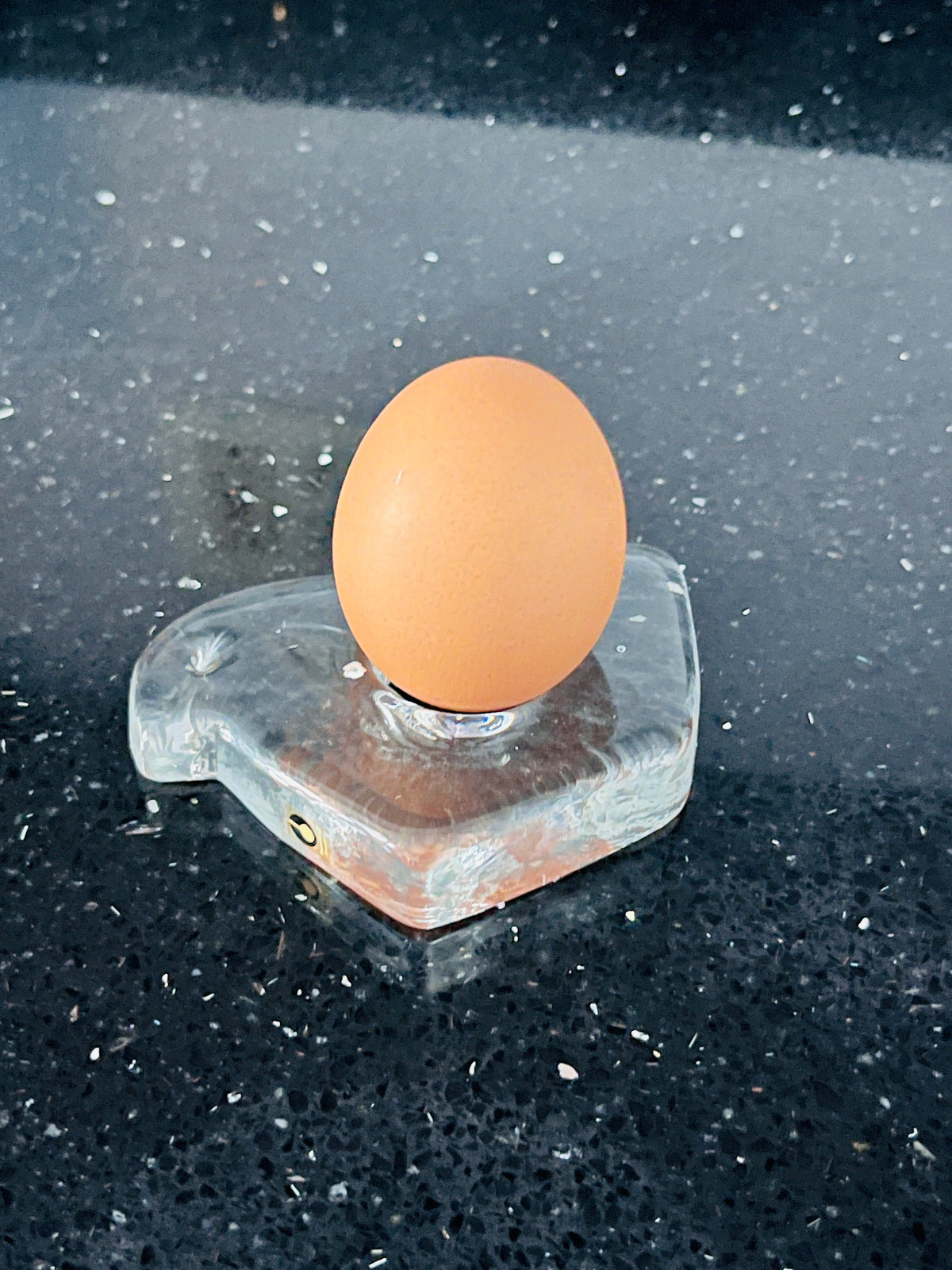 Vintage Swedish Glass Egg Cups / Napkin Rings