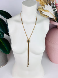 Vintage Adjustable Gold-Plated Necklace