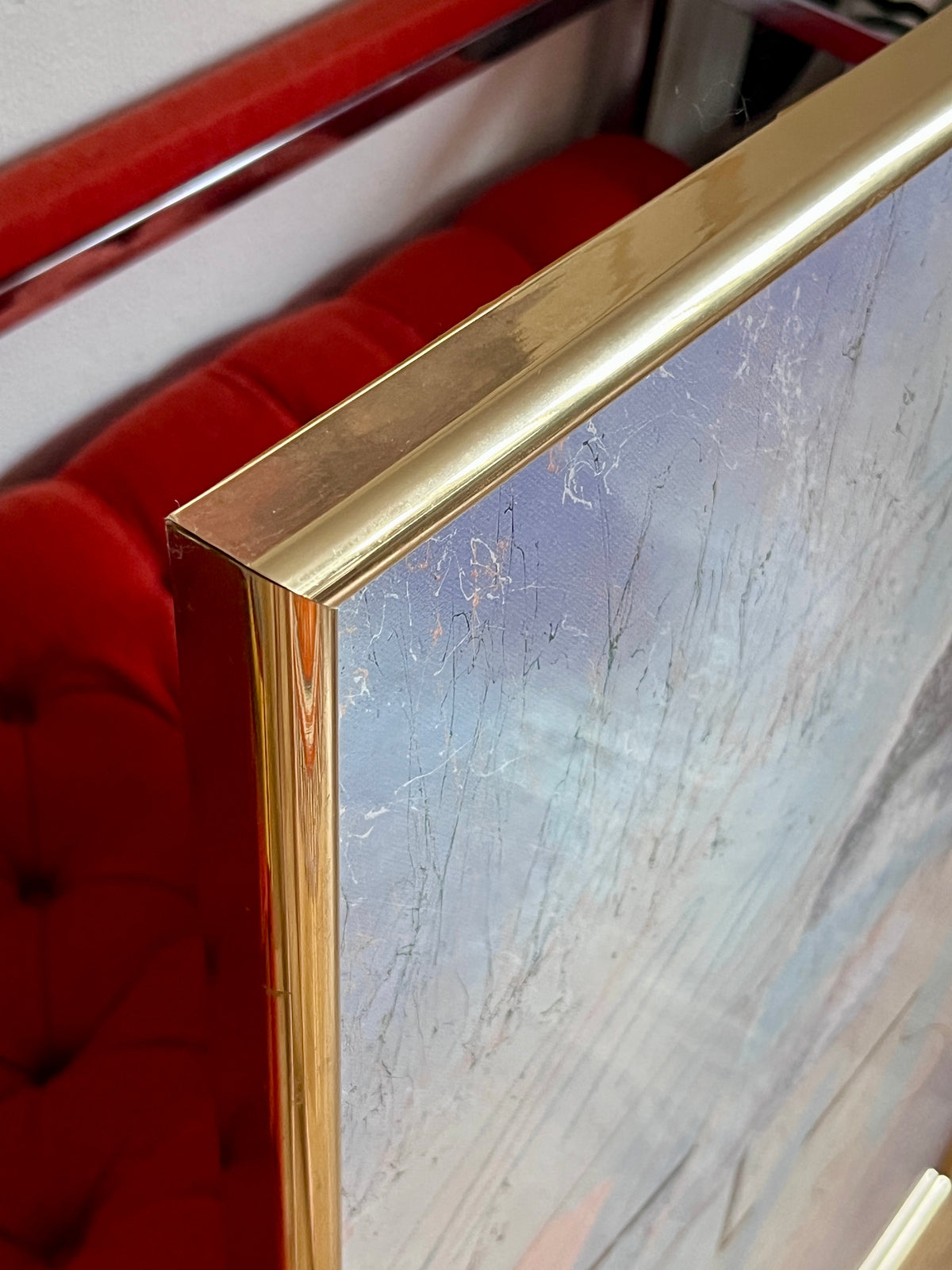 Pair of Postmodern Framed Art Prints