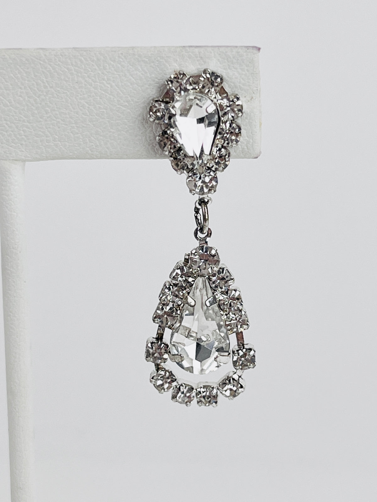 Vintage Rhinestone Earrings