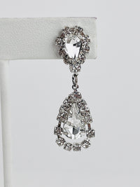 Vintage Rhinestone Earrings