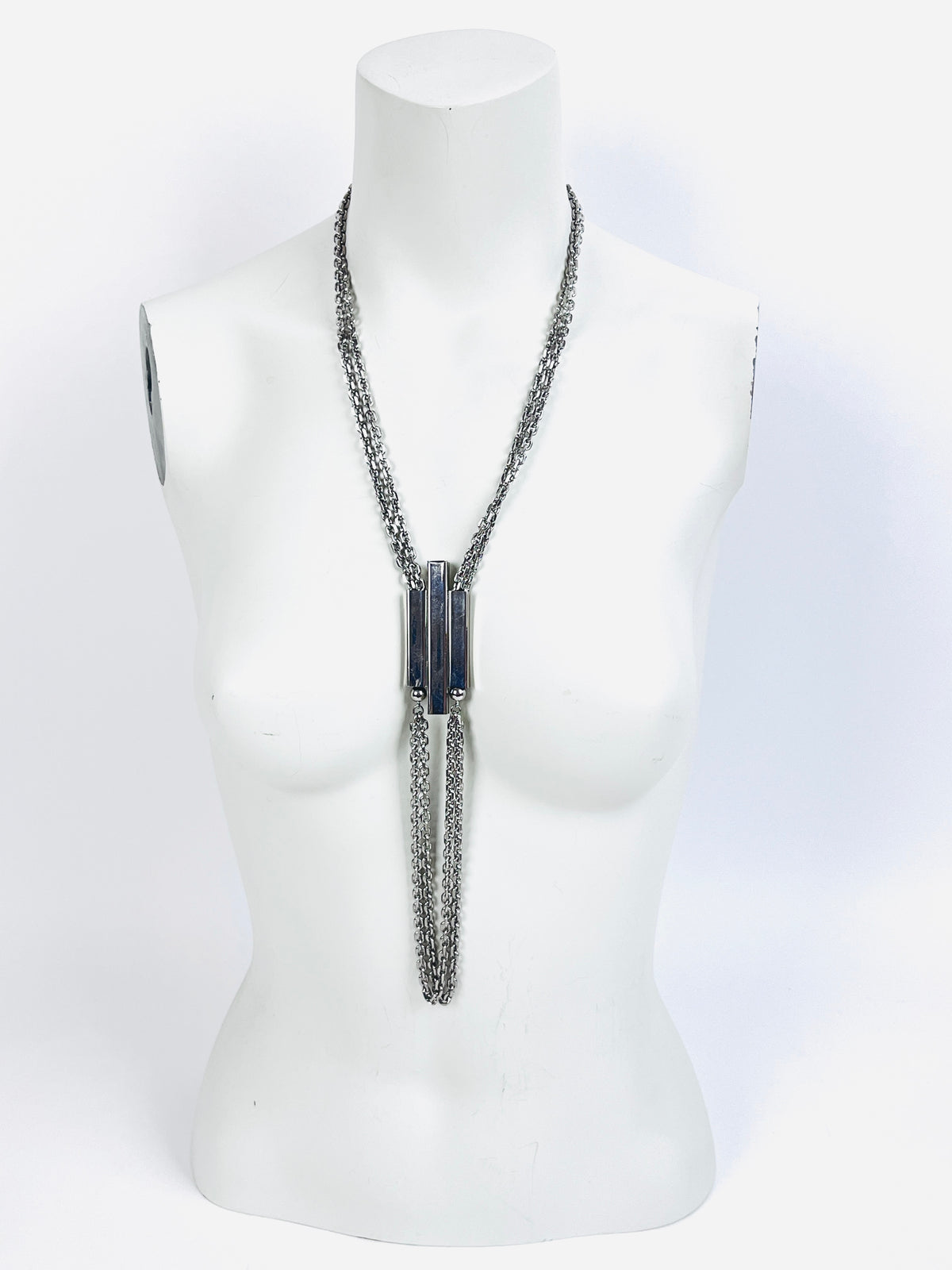 Vintage Silver Statement Necklace