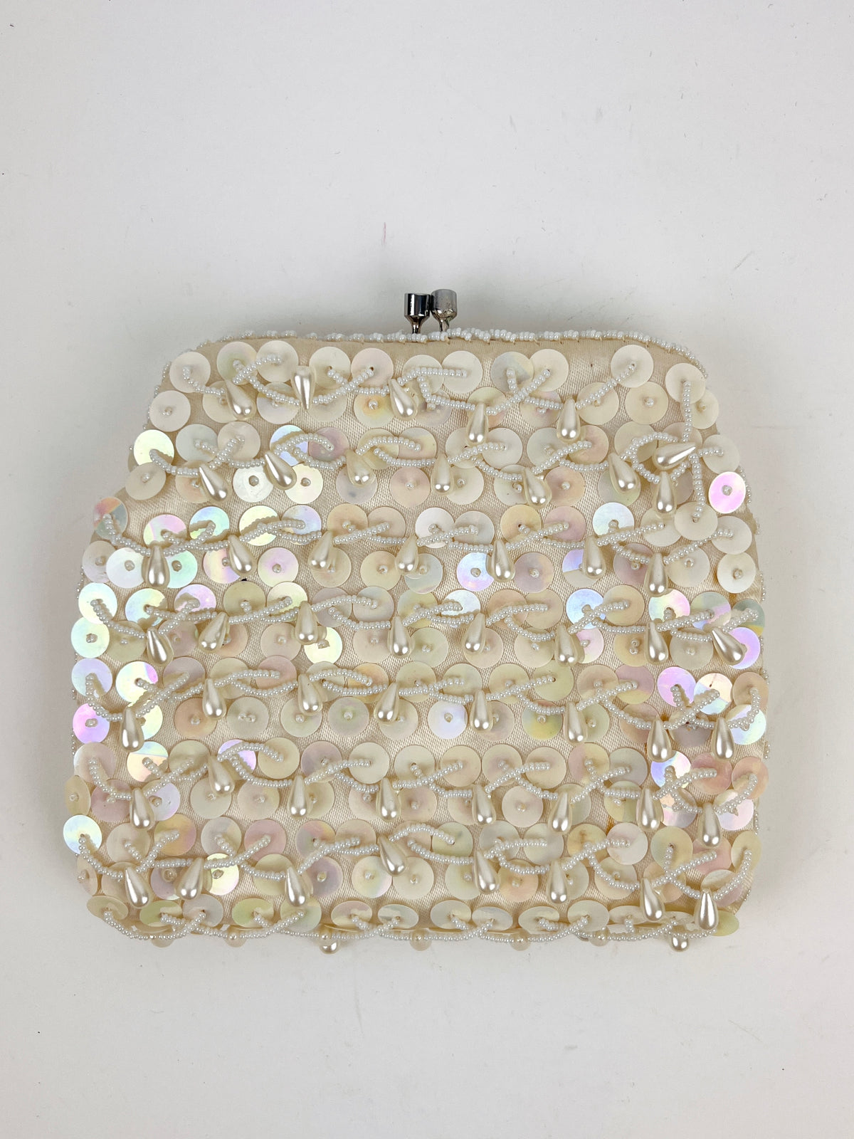 Vintage Hand-Beaded Bag
