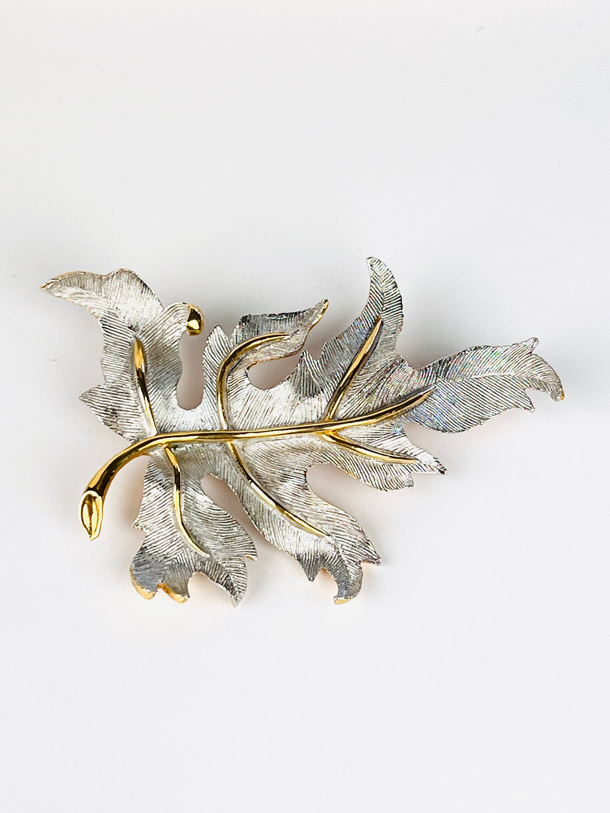 Vintage Leaf Brooch