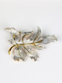 Vintage Leaf Brooch