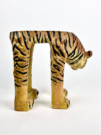 Vintage Tiger Plant Stand