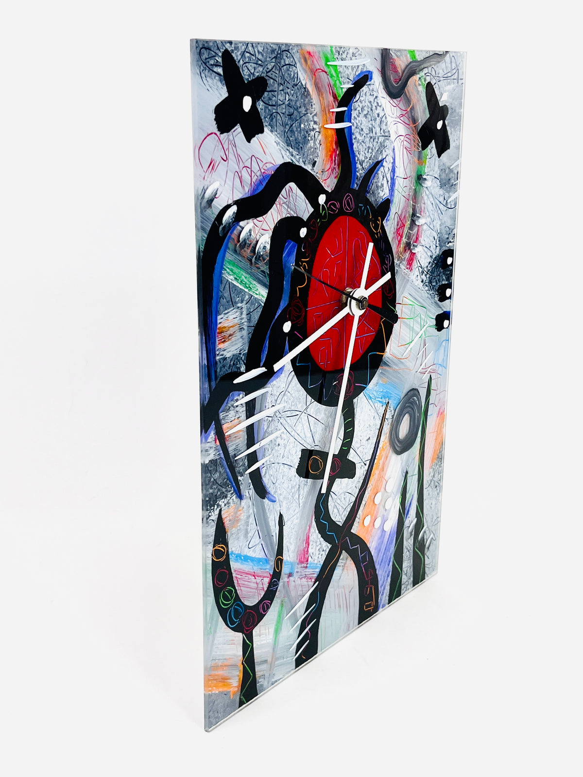 Vintage Postmodern Clock by David Scherer