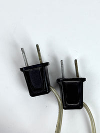 Vintage Lucite & Chrome Lamps with Shades by Frederick Cooper Chicago, A Pair