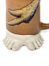 Vintage 1980 Feet Mug