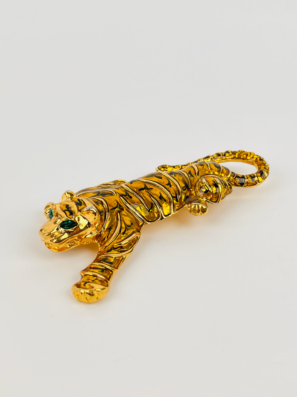 Large Vintage Tiger Brooch