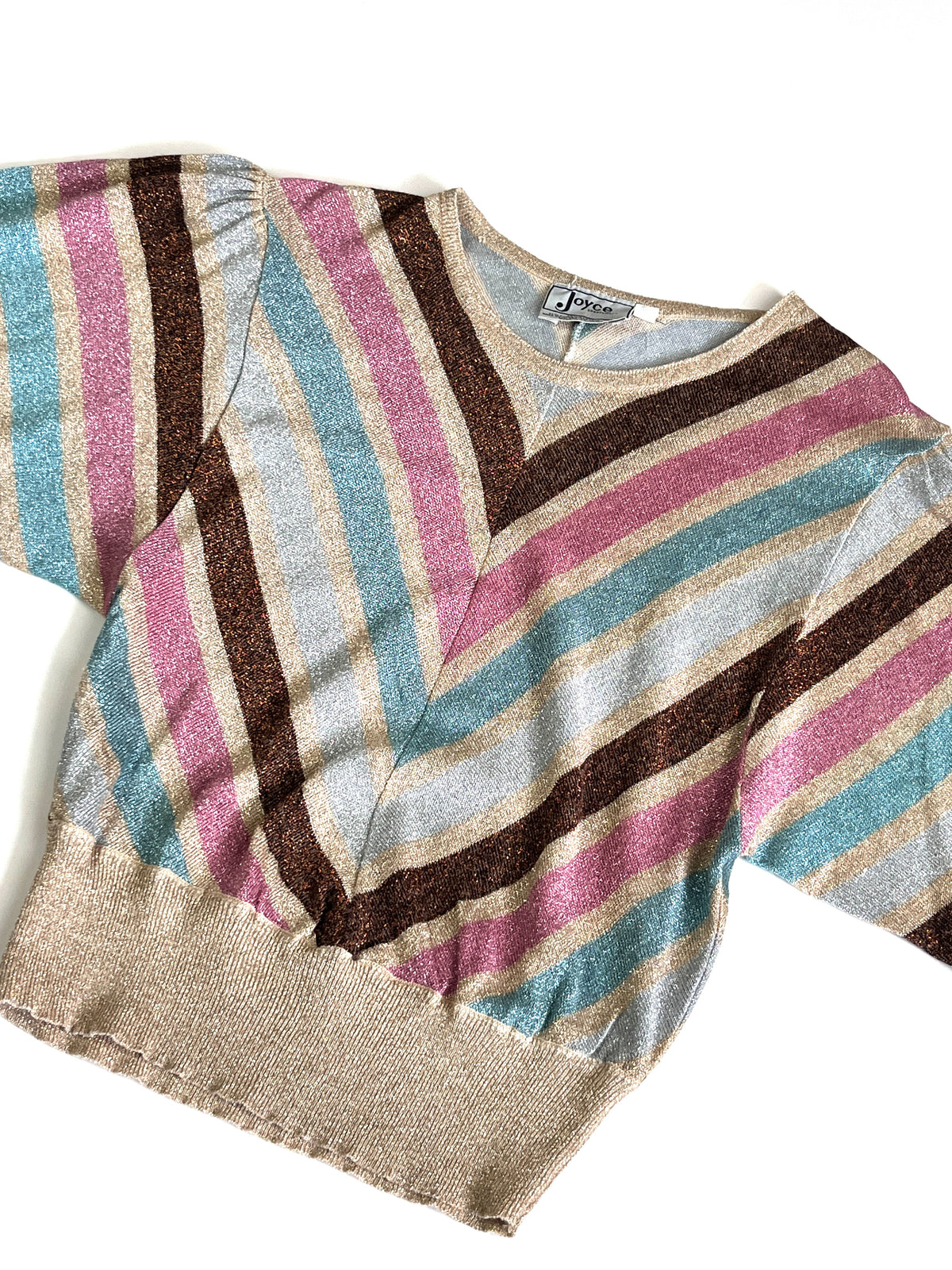 Vintage Chevron Sparkle Top