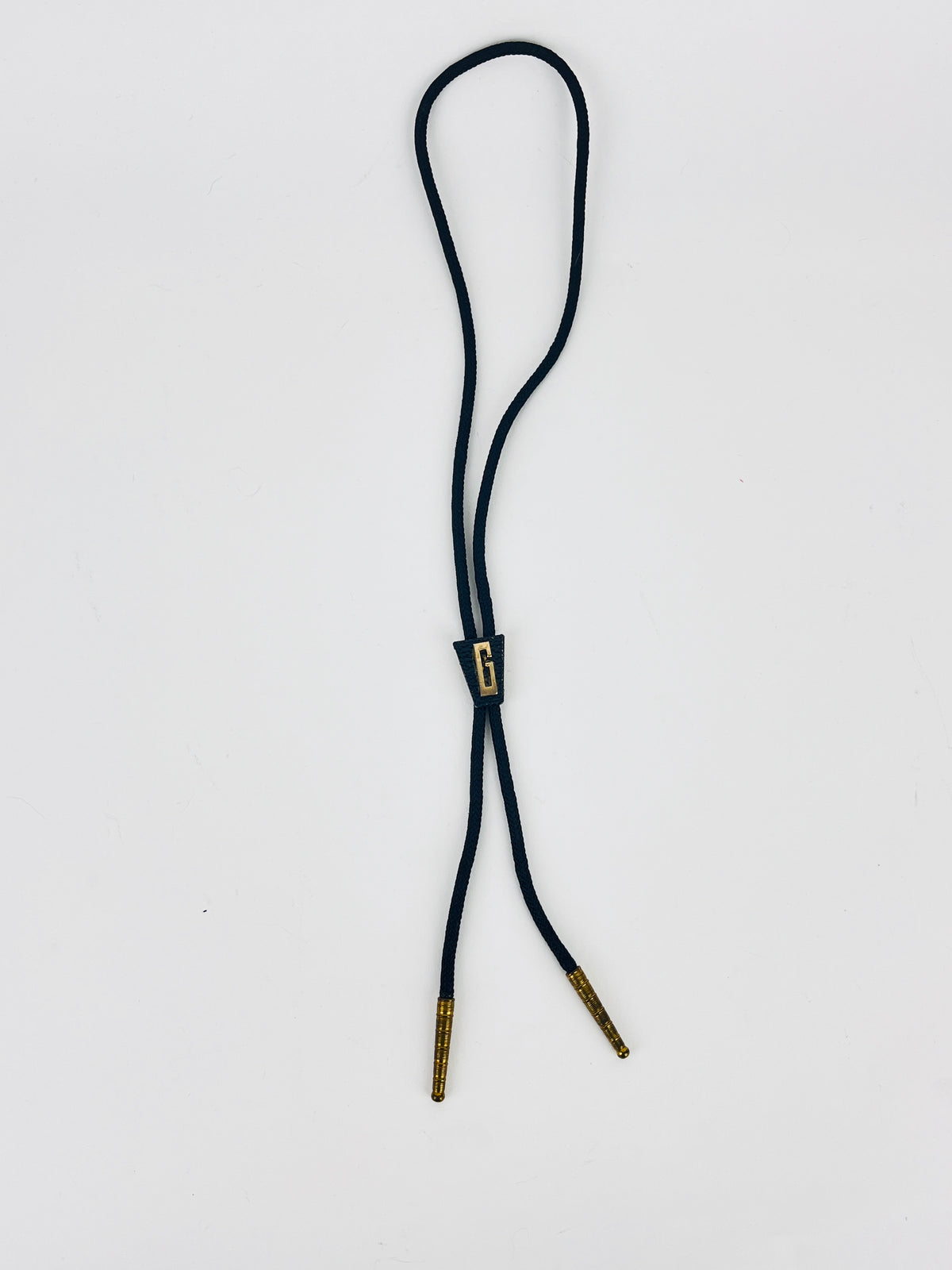 Vintage “G” Monogram Bolo Tie