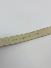 Vintage Snakeskin Belt