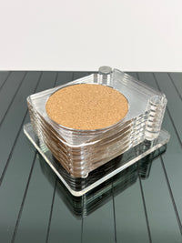 Vintage Lucite Coasters