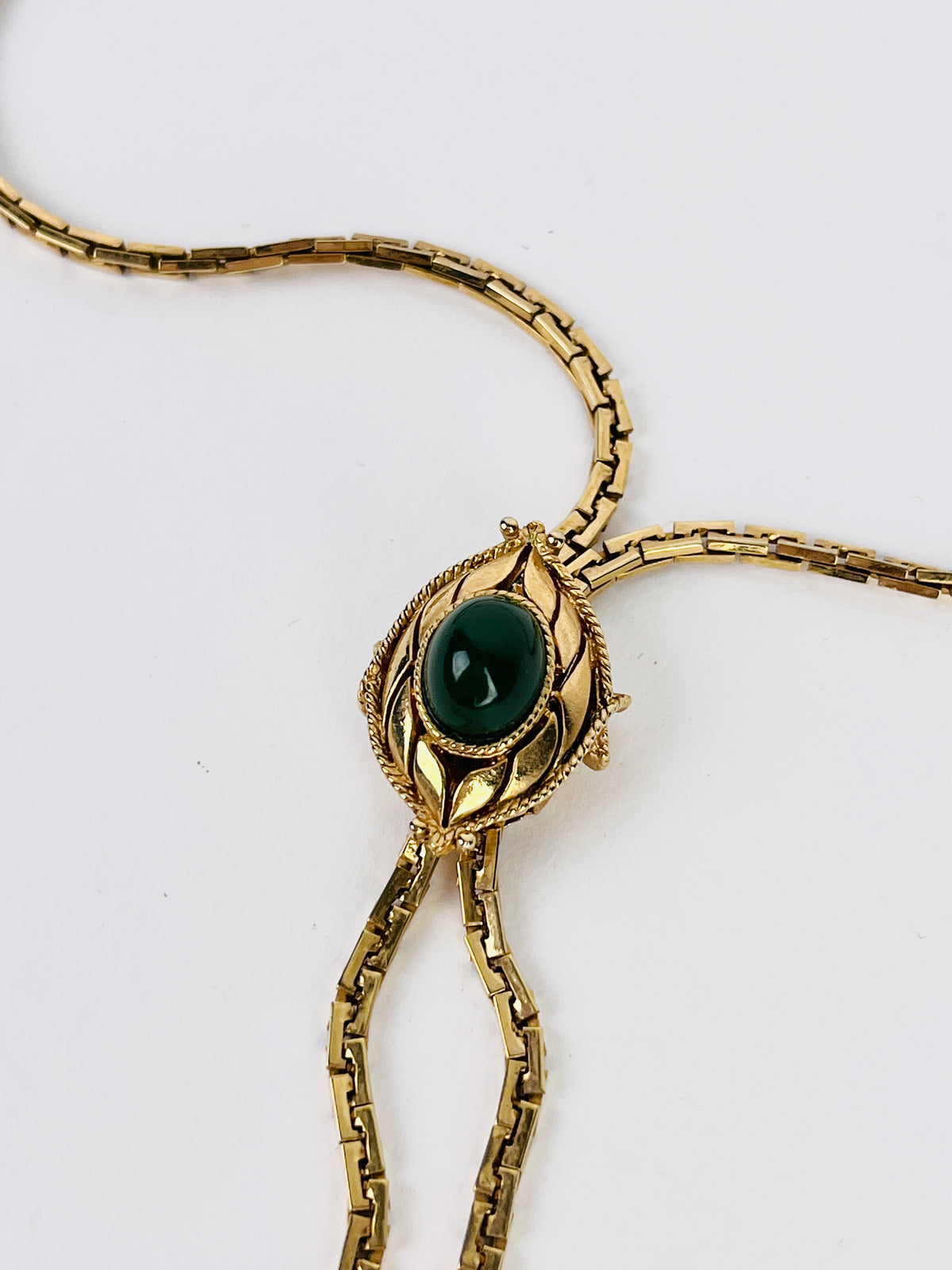 Vintage Adjustable Gold-Plated Necklace